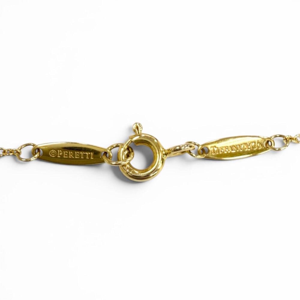 TIFFANY Gold Diamond Necklace - Picture 6 of 7